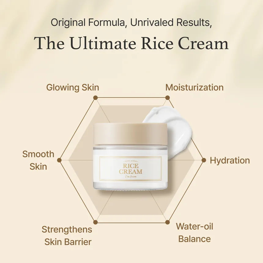 I'm From Rice Cream | Brightening & Nourishing Moisturiser (50g)