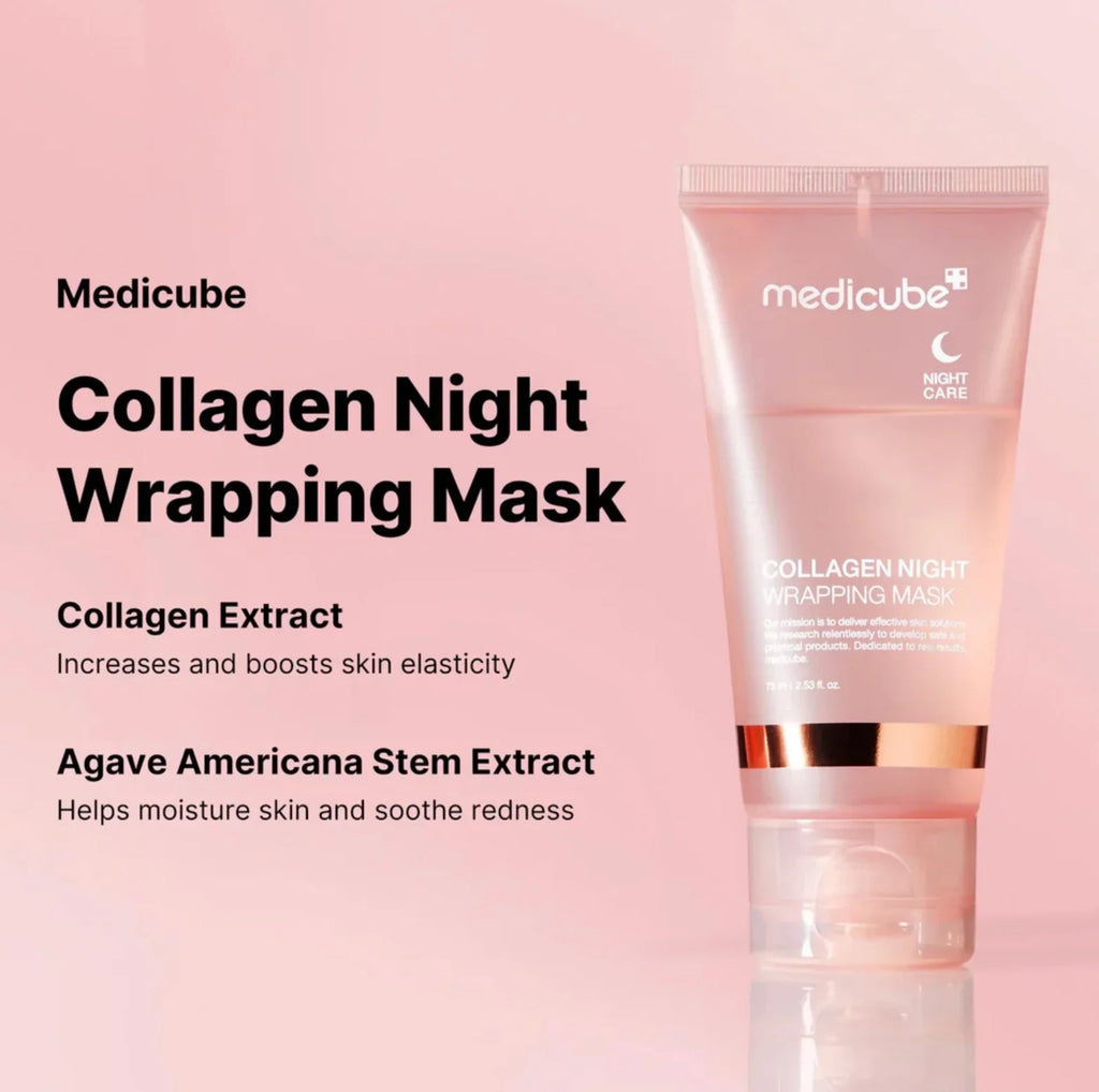Medicube Collagen Night Wrapping Mask | Overnight Firming & Hydrating Sleeping Mask (75ml)