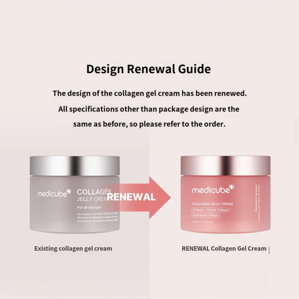Medicube Collagen Jelly Cream | Hydrating Glass Skin Moisturiser (110ml)