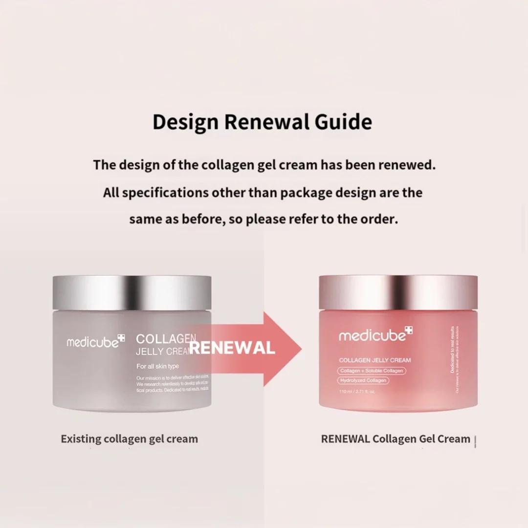 Medicube Collagen Jelly Cream | Hydrating Glass Skin Moisturiser (110ml)