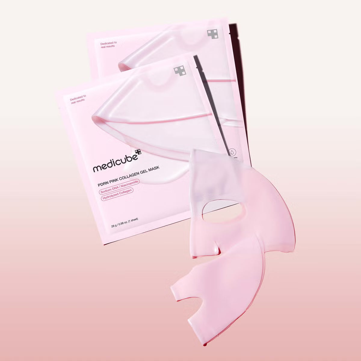Medicube PDRN Pink Collagen Gel Mask | Firming & Glow Hydrogel Mask (28g)