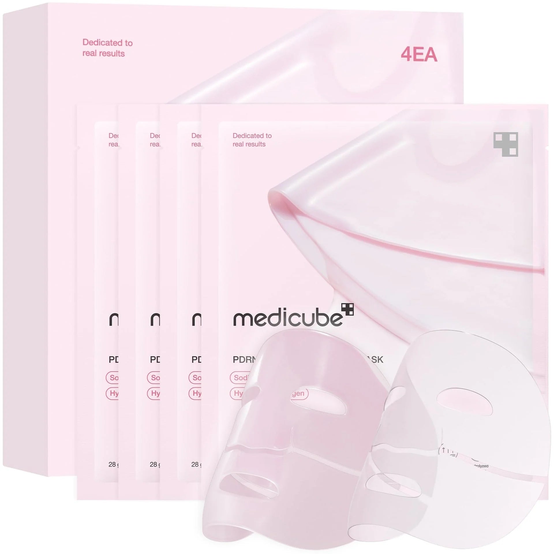 Medicube PDRN Pink Collagen Gel Mask | Firming & Glow Hydrogel Mask (28g)